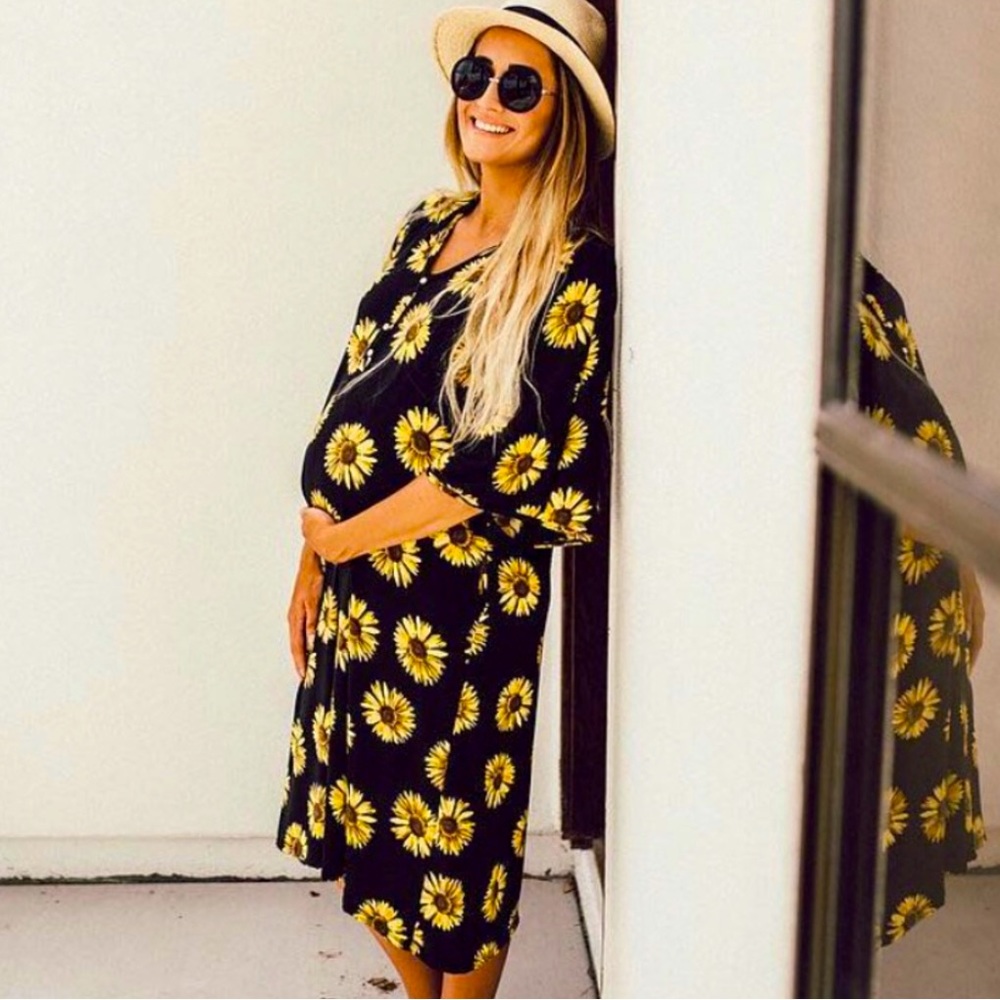 COPY - Dwell + Slumber rare 2018 sunflower caftan